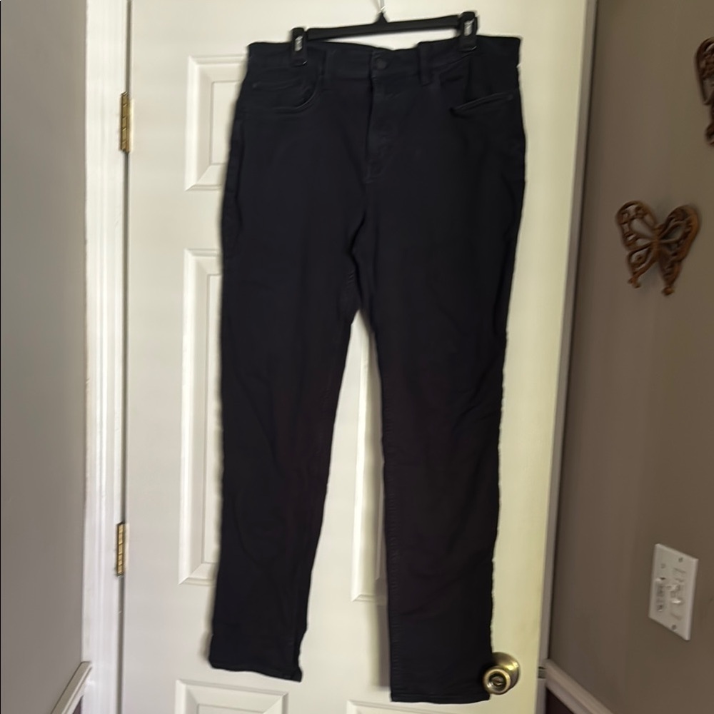 Banana Republic Men's Straight Jeans - Black